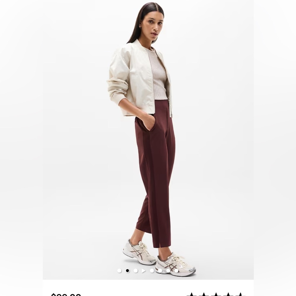 Athleta Brooklyn Ankle Pant Size 4 Tall